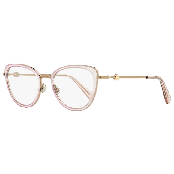 Moncler Cat Eye Eyeglasses ML5148 034 Bronze/Rose 52mm - Picture 1 of 3